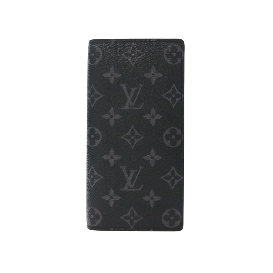 PREOWNED LOUIS VUITTON BRAZZA MONOGRAM ECLIPSE WALLET