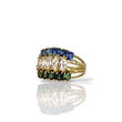 Load image into Gallery viewer, YELLOW GOLD LADY'S RING WITH NATURAL GEMSTONES
