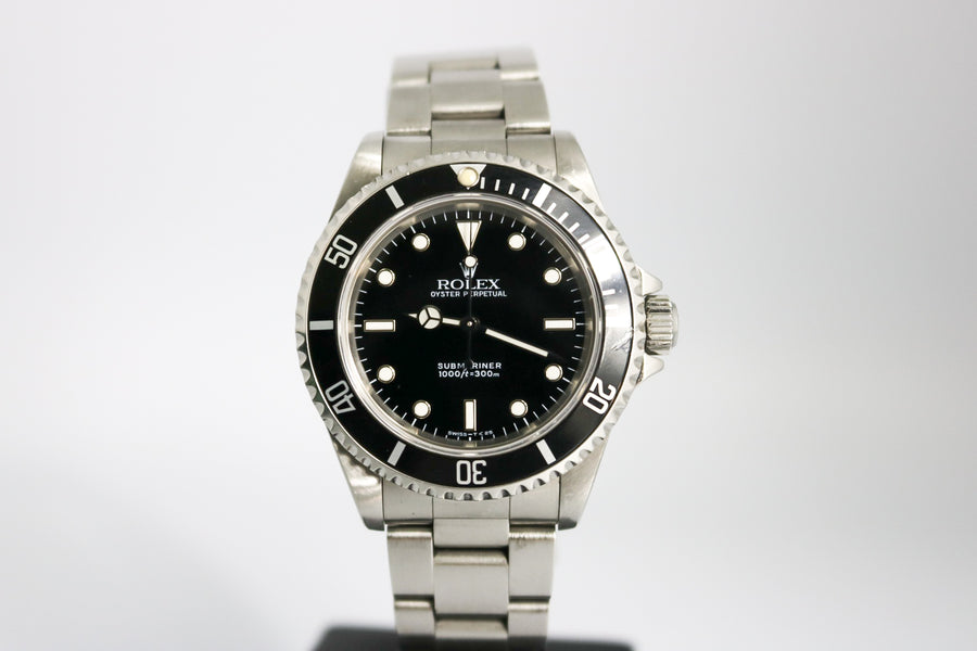 ROLEX SUBMARINER NO DATE  STAINLESS STEEL