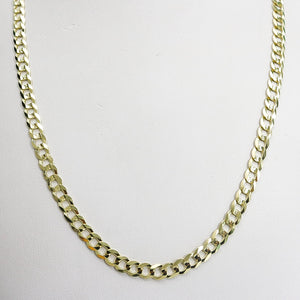 YELLOW GOLD CUBAN STYLE CHAIN / NECKLACE