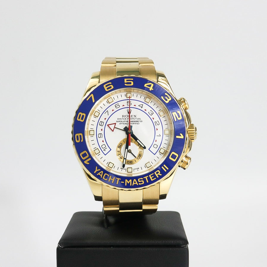 ROLEX YACHTMASTER II YELLOW GOLD