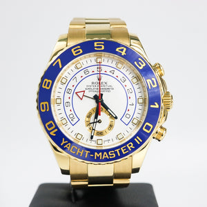 ROLEX YACHTMASTER II YELLOW GOLD