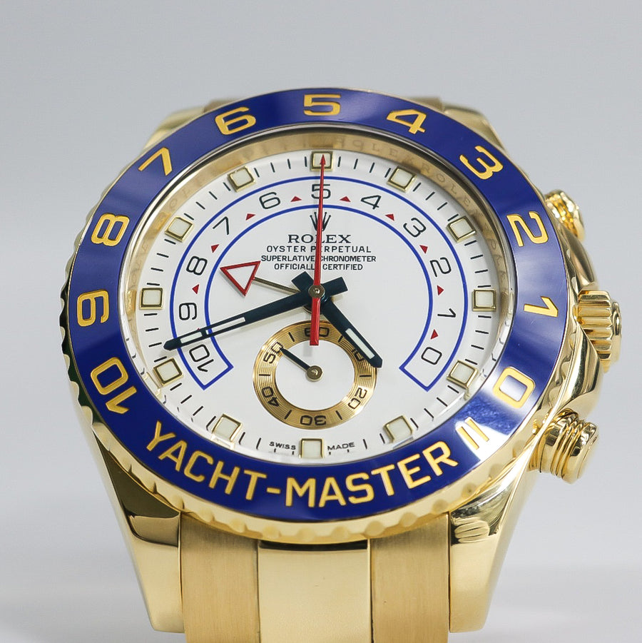 ROLEX YACHTMASTER II YELLOW GOLD