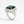 Load image into Gallery viewer, EMERALD AND DIAMOND DINNER RING
