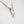 Load image into Gallery viewer, TWO TONE GOLD DIAMOND PENDANT WITH BOX STYLE NECKLACE

