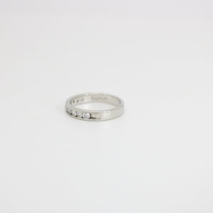 PLATINUM NATURAL DIAMOND  BAND