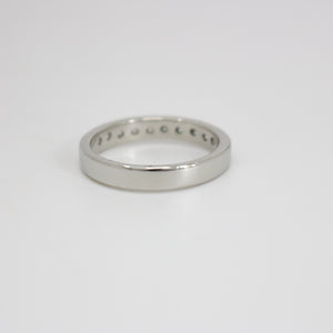 PLATINUM NATURAL DIAMOND  BAND