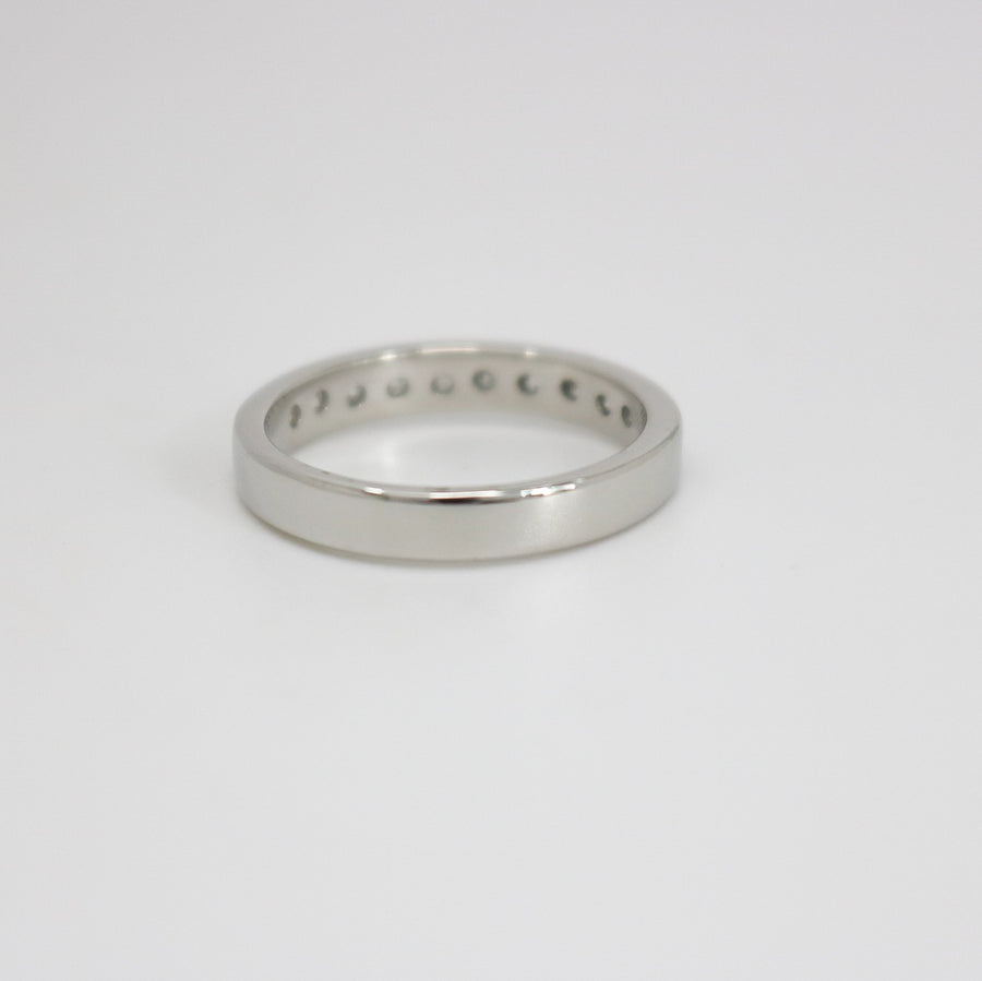 PLATINUM NATURAL DIAMOND  BAND