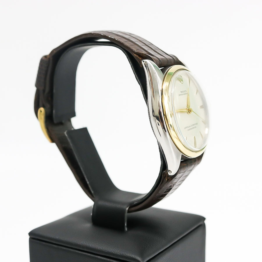 VINTAGE ROLEX OYSTER PERPETUAL 34MM  REFERENCE 6084