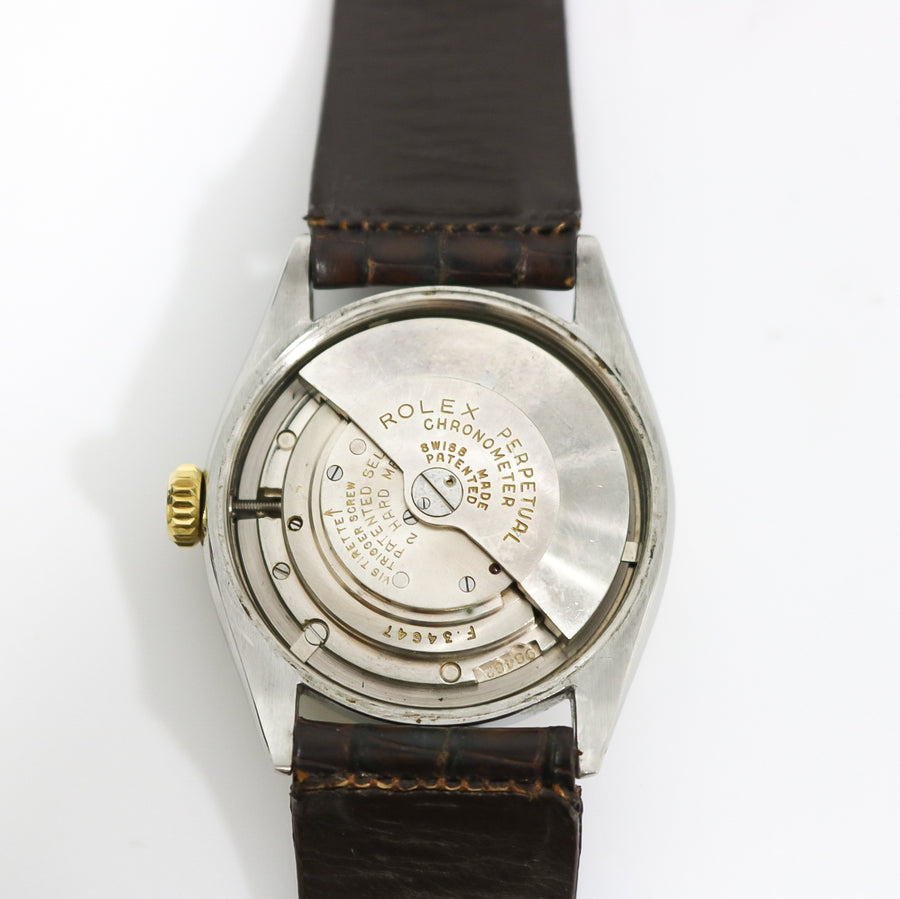 VINTAGE ROLEX OYSTER PERPETUAL 34MM  REFERENCE 6084