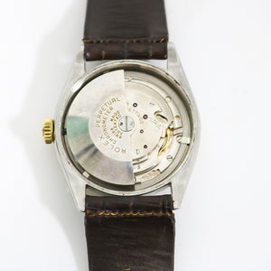 VINTAGE ROLEX OYSTER PERPETUAL 34MM  REFERENCE 6084