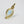 Load image into Gallery viewer, YELLOW GOLD PENDANT WITH 9X7MM OVAL BLUE TOPAZ AND DIAMONDS.
