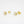 Load image into Gallery viewer, YELLOW GOLD TRIANGLE CUT NATURAL DIAMOND STUD EARRINGS
