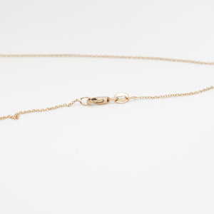 ROSE GOLD NATURAL DIAMOND FAITH PENDANT WITH CHAIN