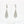 Load image into Gallery viewer, WHITE GOLD NATURAL DIAMOND DROP EARRINGS
