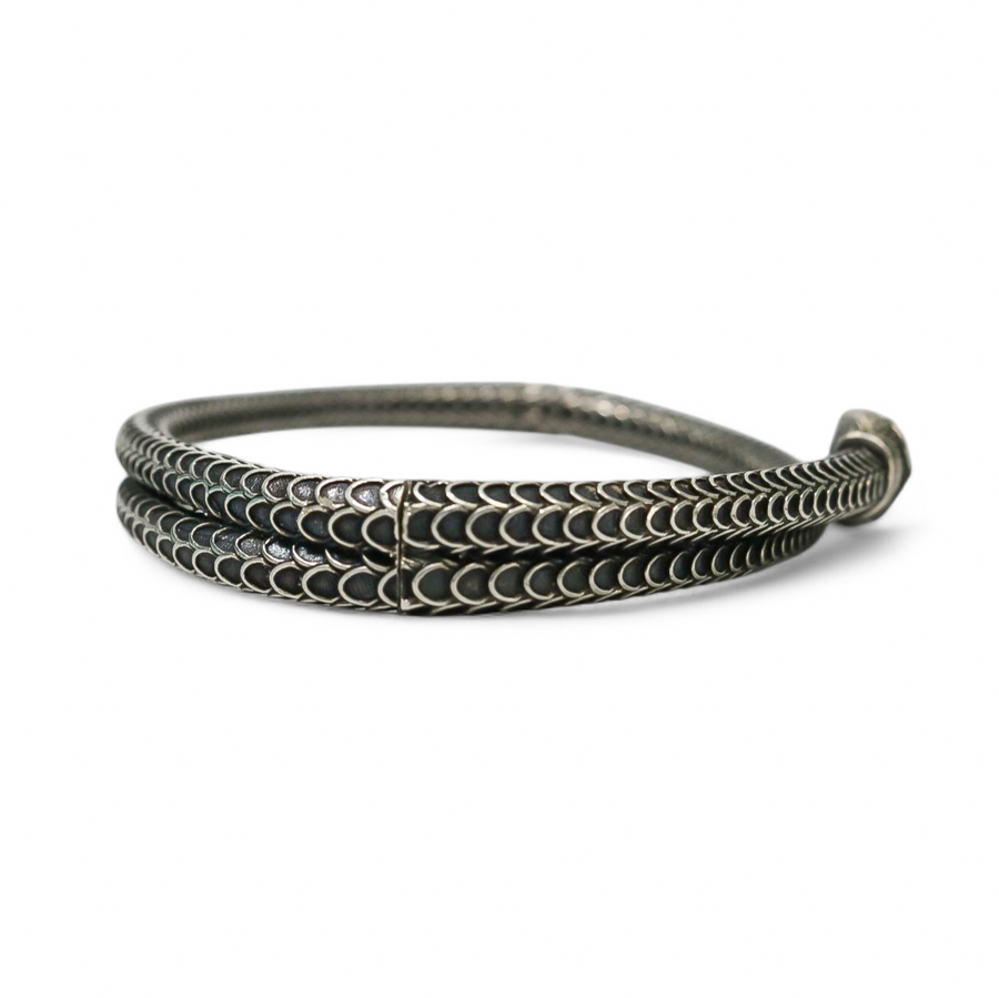 GUCCI GARDEN SNAKE BRACELET 0.925 SILVER