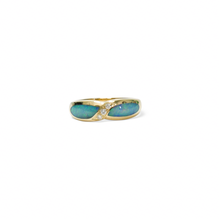 KABANA OPAL DIAMOND RING