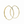 Load image into Gallery viewer, YELLOW GOLD LARGE HOOP EARRINGS
