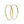 Load image into Gallery viewer, YELLOW GOLD LARGE HOOP EARRINGS
