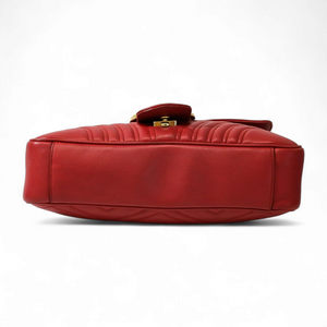 PRE-OWNED GUCCI MATELASSE FLAP BAG