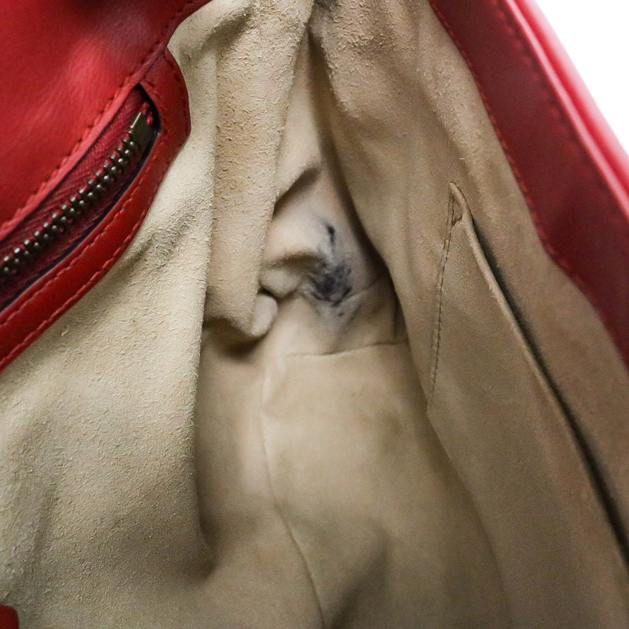 PRE-OWNED GUCCI MATELASSE FLAP BAG