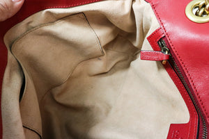 PRE-OWNED GUCCI MATELASSE FLAP BAG