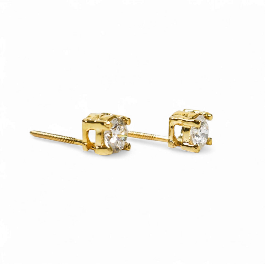 LABGROWN DIAMOND STUD EARRINGS
