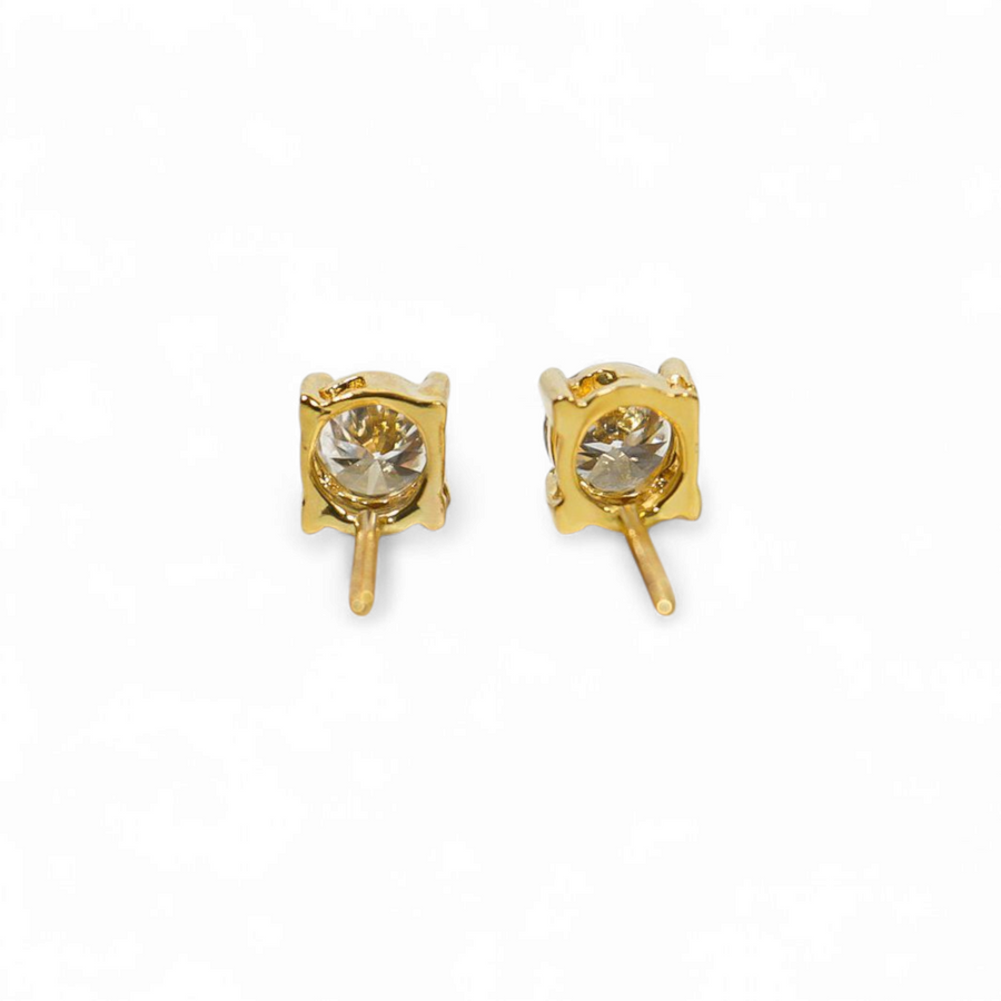 LABGROWN DIAMOND STUD EARRINGS