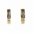Load image into Gallery viewer, YELLOW GOLD NATURAL DIAMOND EARRINGS
