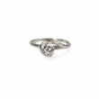 Load image into Gallery viewer, WHITE GOLD NATURAL DIAMOND SOLITAIRE RING
