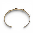 Load image into Gallery viewer, YELLOW GOLD BRACELET WITH NATURAL EMERALD STONES
