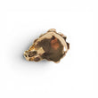 Load image into Gallery viewer, YELLOW GOLD NUGGET PENDANT WITH NATURAL EMERALD GEMSTONE
