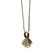 Load image into Gallery viewer, YELLOW GOLD NECKLACE WITH NATURAL DIAMONDS PENDANT
