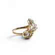 Load image into Gallery viewer, NATURAL DIAMOND UNIQUE DIAMOND ENGAGEMENT RING

