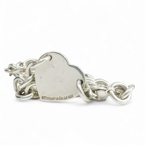 TIFFANY & CO CHAIN WITH RETURN TO TIFFANY HEART TAG