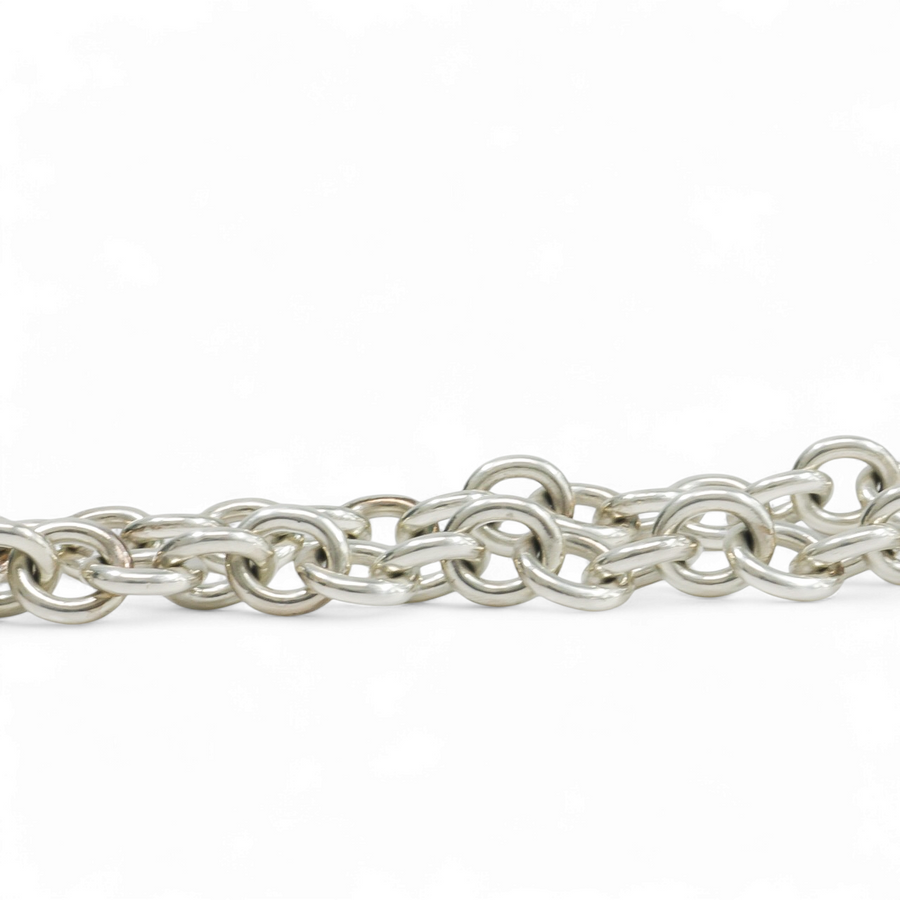 TIFFANY & CO CHAIN WITH RETURN TO TIFFANY HEART TAG