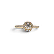 Load image into Gallery viewer, DIAMOND HIDDEN HALO ENGAGEMENT RING
