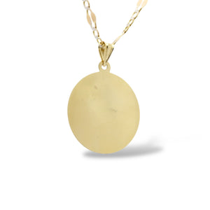YELLOW GOLD RELIGIOUS PENDANT