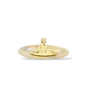 YELLOW GOLD RELIGIOUS PENDANT