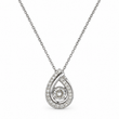 Load image into Gallery viewer, TEAR DROP DIAMOND NECKLACE
