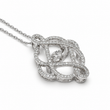 Load image into Gallery viewer, SCROLLWORK DIAMOND NECKLACE
