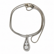 Load image into Gallery viewer, GOLD DIAMOND TEARDROP PENDANT NECKLACE
