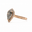 Load image into Gallery viewer, ROSE GOLD TEAR DROP DIAMOND RING
