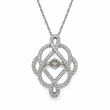 Load image into Gallery viewer, SCROLLWORK DIAMOND NECKLACE
