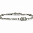 Load image into Gallery viewer, WHITE GOLD VINTAGE INSPIRED DIAMOND BRACELET
