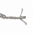 Load image into Gallery viewer, WHITE GOLD VINTAGE INSPIRED DIAMOND BRACELET
