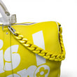 Load image into Gallery viewer, PREOWNED LOUIS VUITTON VIRGIL ABLOH YELLOW LEATHER  KEEPALL BANDOULIERE 50
