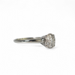 Load image into Gallery viewer, WHITE GOLD FLOWER CLUSTER NATURAL DIAMOND LADY'S RING
