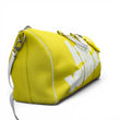 Load image into Gallery viewer, PREOWNED LOUIS VUITTON VIRGIL ABLOH YELLOW LEATHER  KEEPALL BANDOULIERE 50
