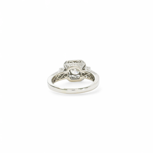 WHITE GOLD MULTI NATURAL DIAMOND LADY'S RING
